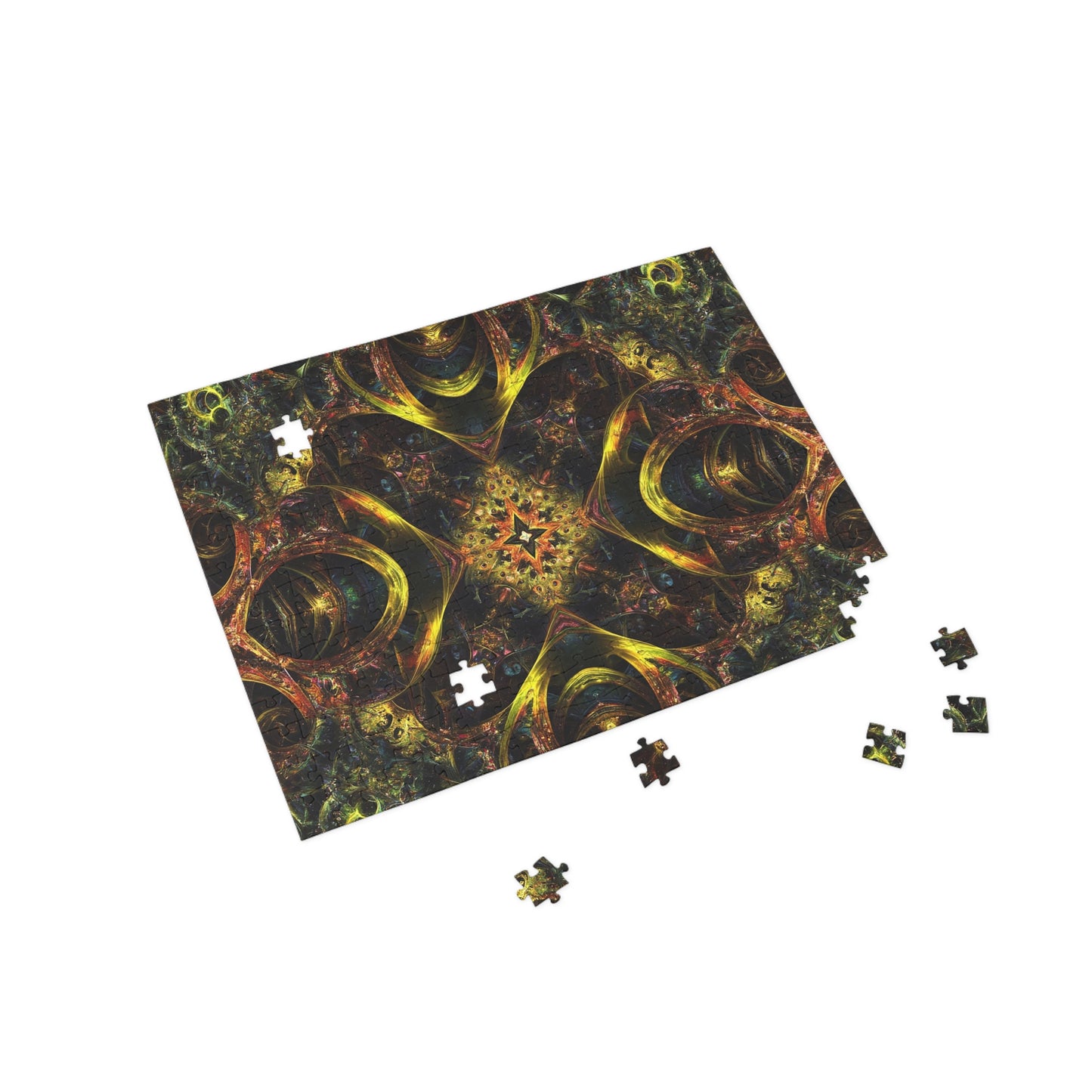 035 - Fractal Puzzle (96, 252, 500, 1000-Piece) - Fun Family Activity and Gift