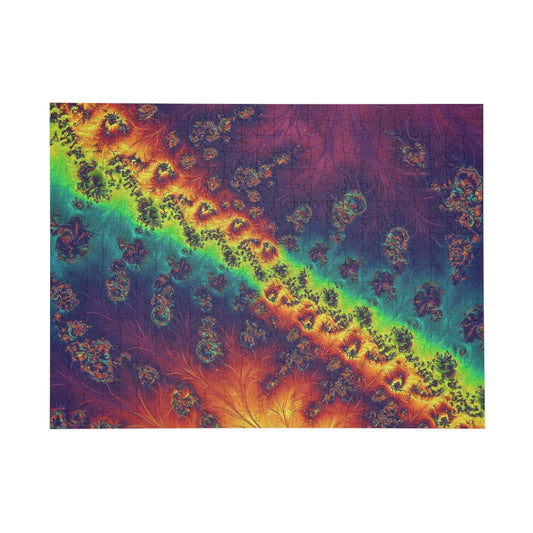 079- Fractal Puzzle (96, 252, 500, 1000-Piece) - Fun Family Activity and Gift