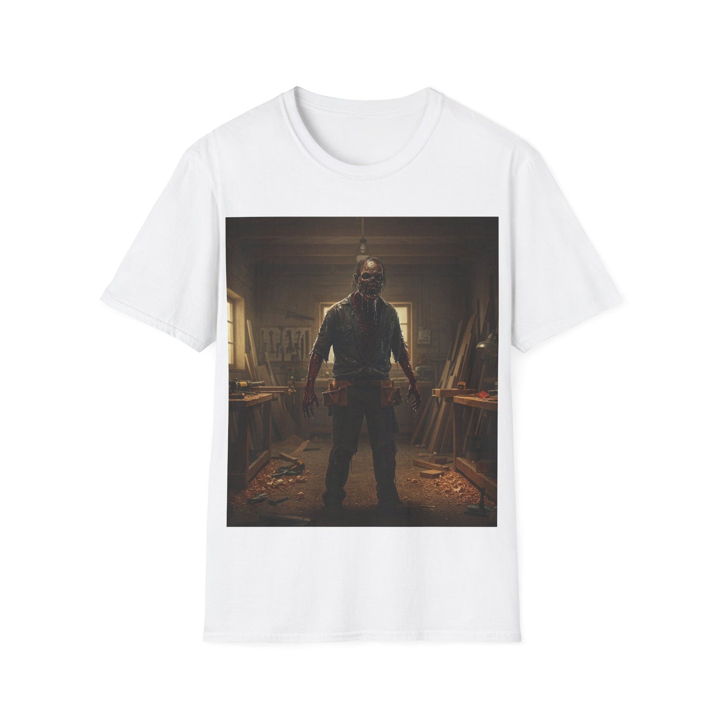 UK - Unisex Horror Movie Softstyle T-Shirt - Perfect for Halloween Enthusiasts