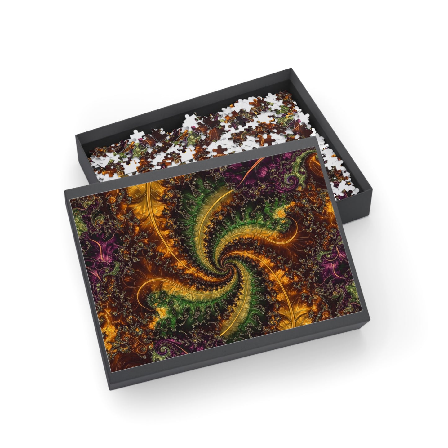 030 - Fractal Puzzle (96, 252, 500, 1000-Piece) - Fun Family Activity and Gift
