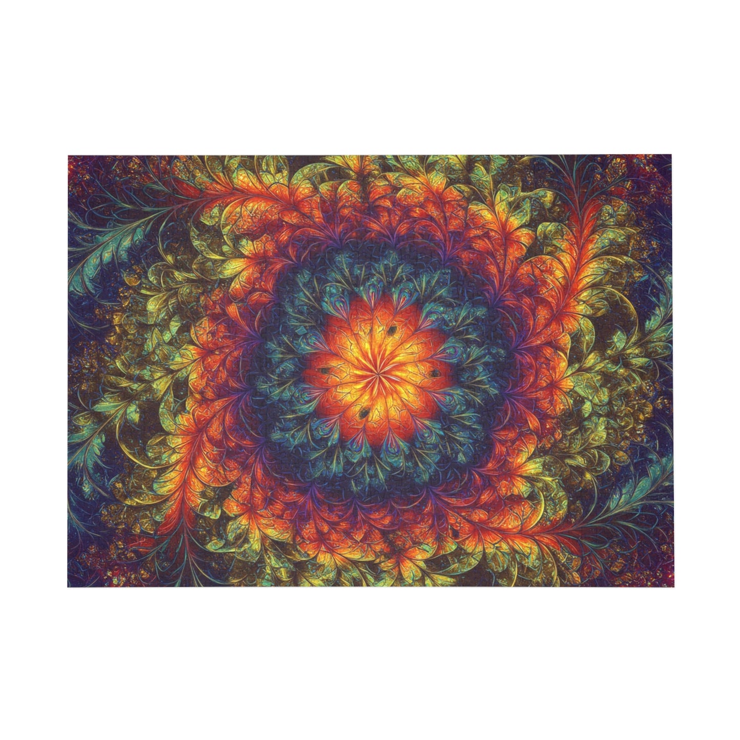 020 - Fractal Puzzle (96, 252, 500, 1000-Piece) - Fun Family Activity and Gift