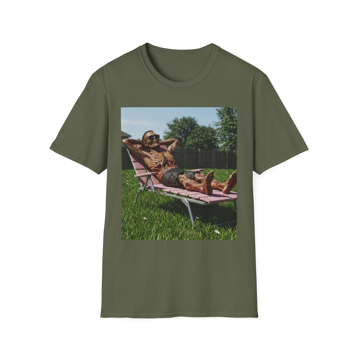 Chill Vibes Unisex Softstyle T-Shirt - Relaxed Summer Graphic Tee