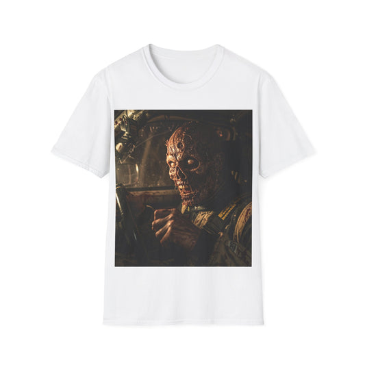 UK - Horror-Inspired Unisex Softstyle T-Shirt - Perfect for Halloween and Movie Buffs