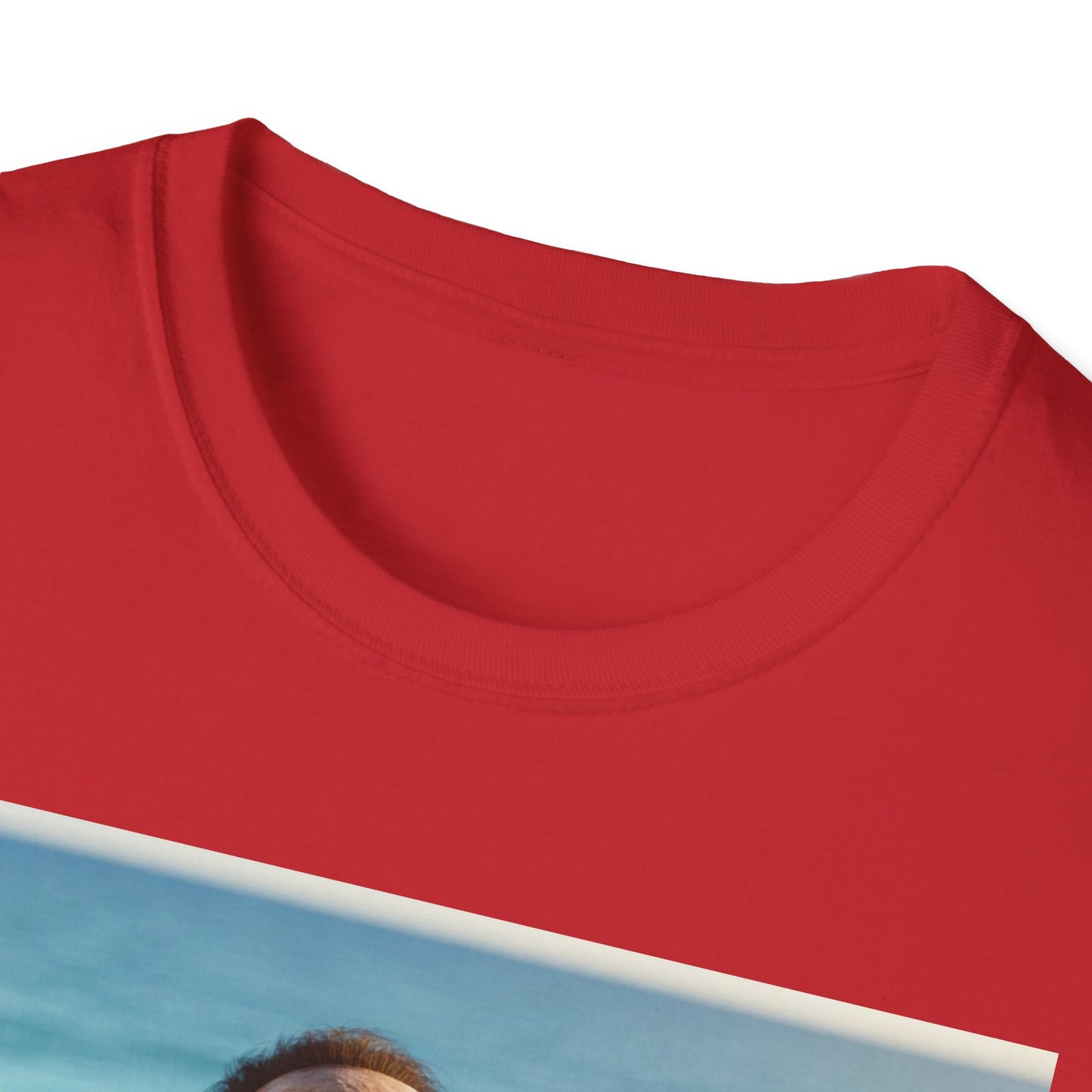 Chill Vibes Unisex Softstyle T-Shirt - Beach Relaxation Design