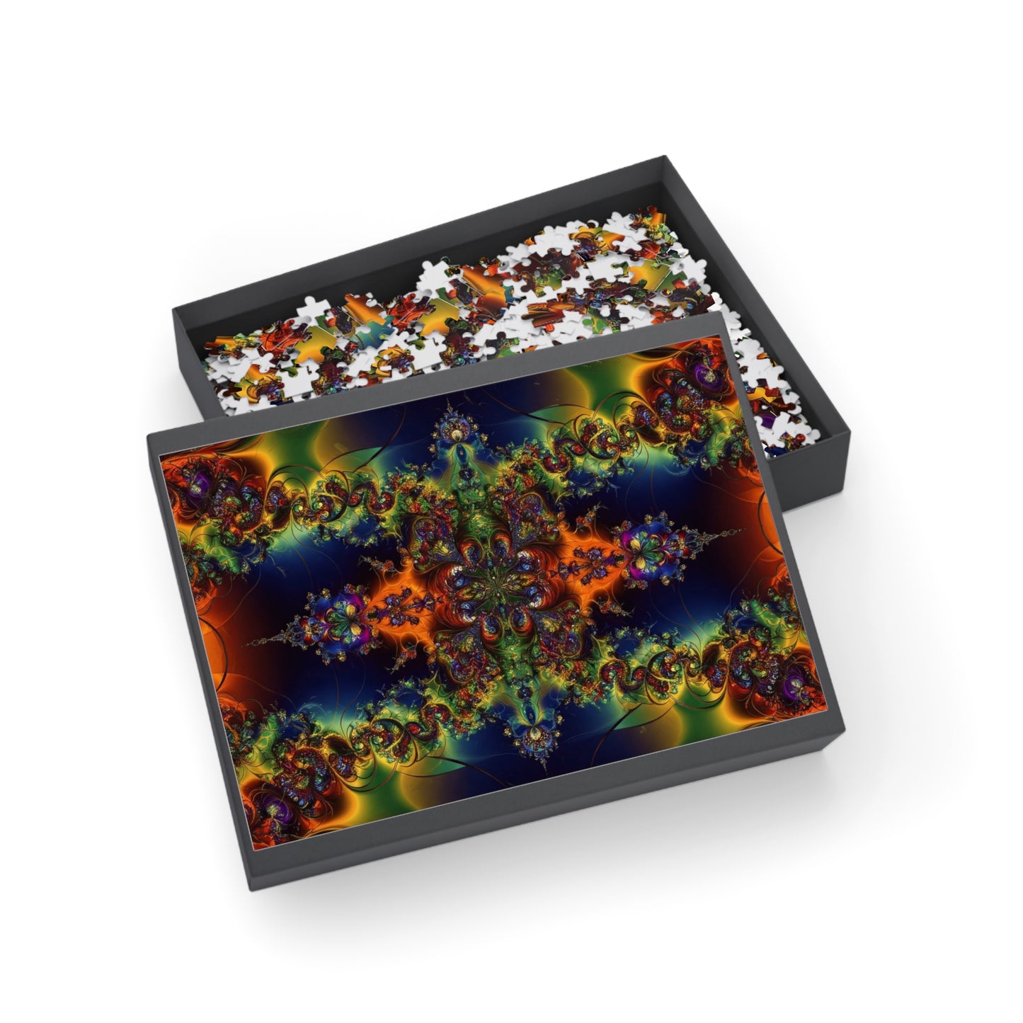 019 - Fractal Puzzle (96, 252, 500, 1000-Piece) - Fun Family Activity and Gift