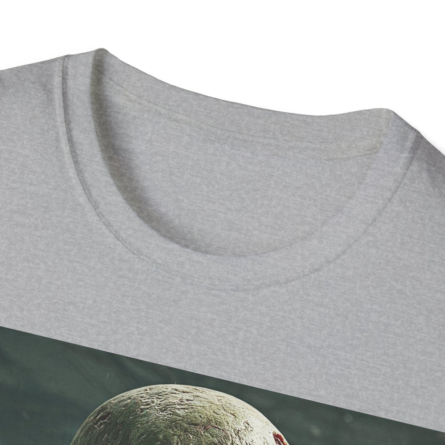 UK - Zombie Graphic Unisex Softstyle T-Shirt | Horror Apparel for Halloween & Everyday Wear