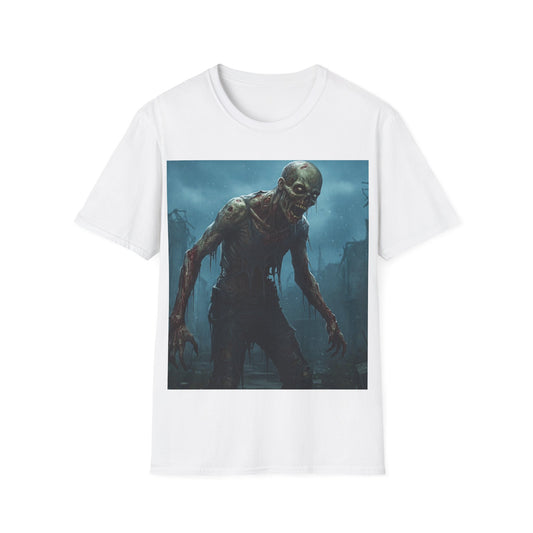 UK - Unisex Horror Graphic T-Shirt - Zombie Design for Halloween & Horror Fans