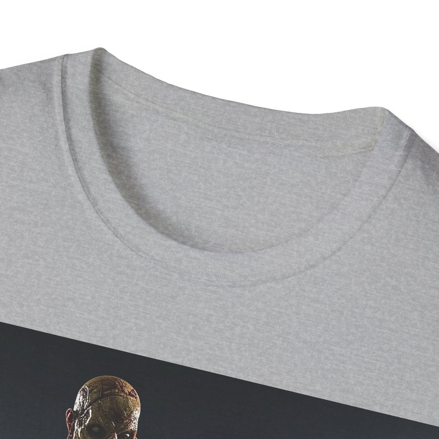 UK - Zombie Soccer Unisex Softstyle T-Shirt - Perfect for Halloween and Sports Lovers
