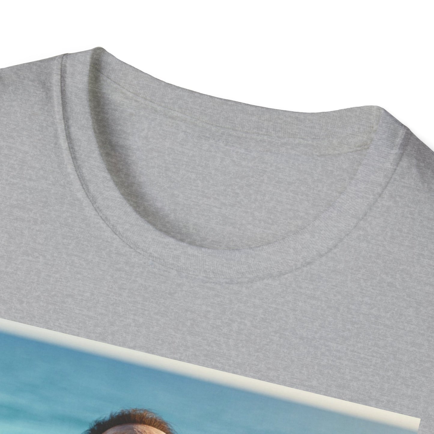 Chill Vibes Unisex Softstyle T-Shirt - Beach Relaxation Design