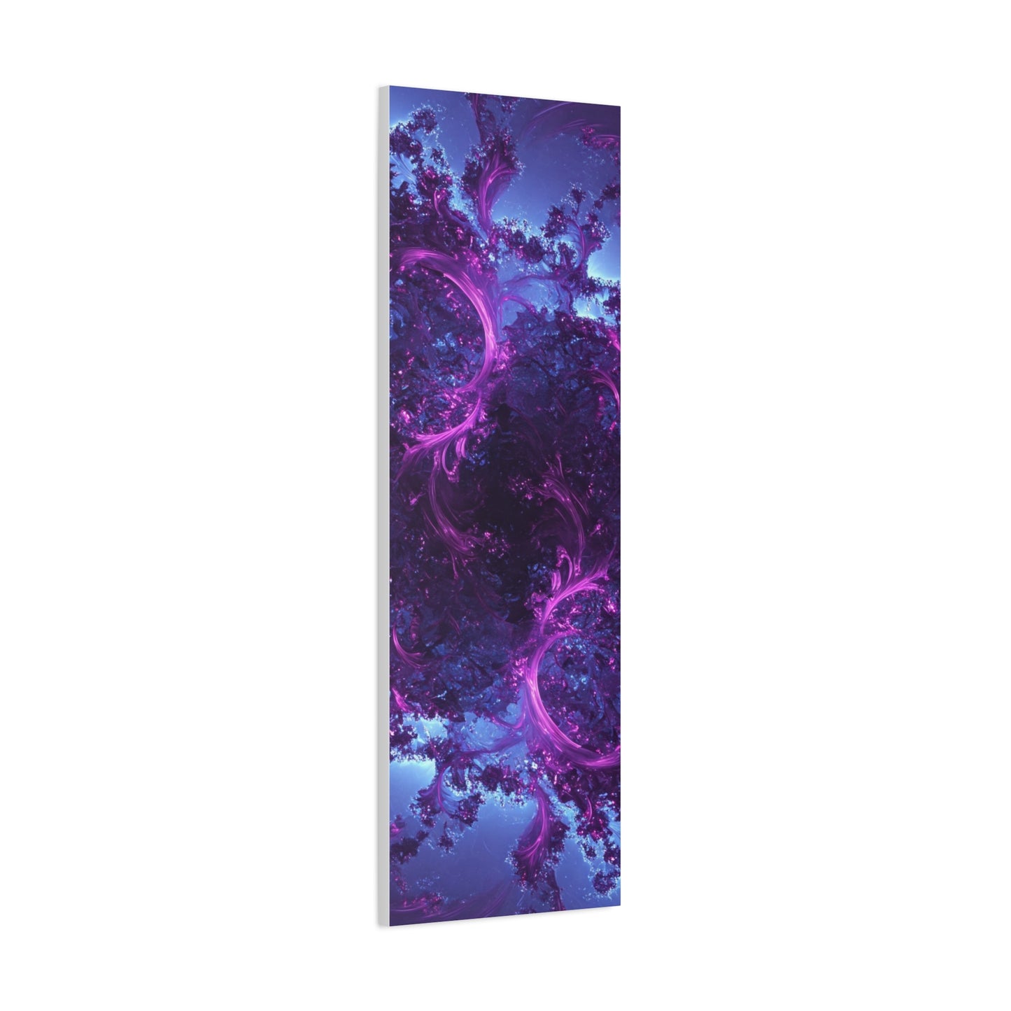 Abstract Purple Fractal Canvas Print - Artistic Wall Décor