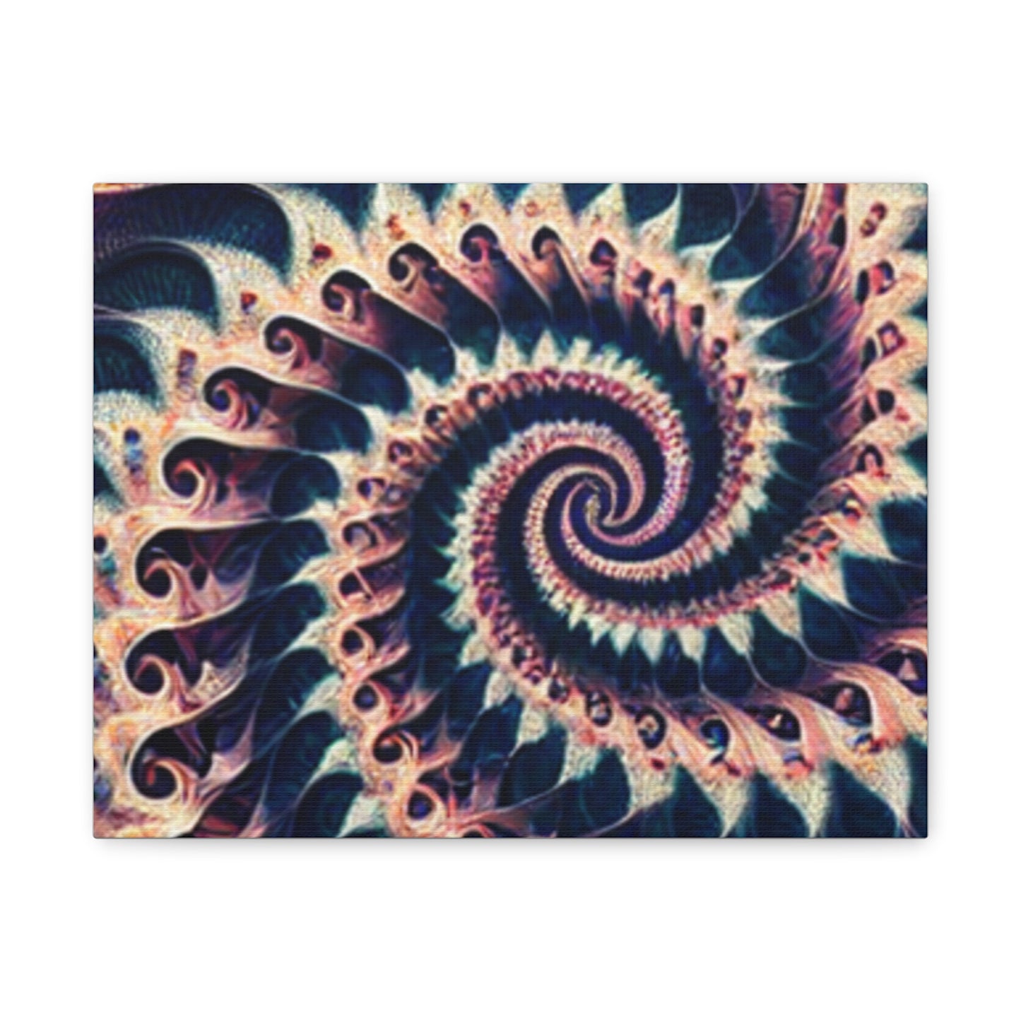 Abstract Spiral Art Canvas Print - Modern Home Decor for Art Lovers