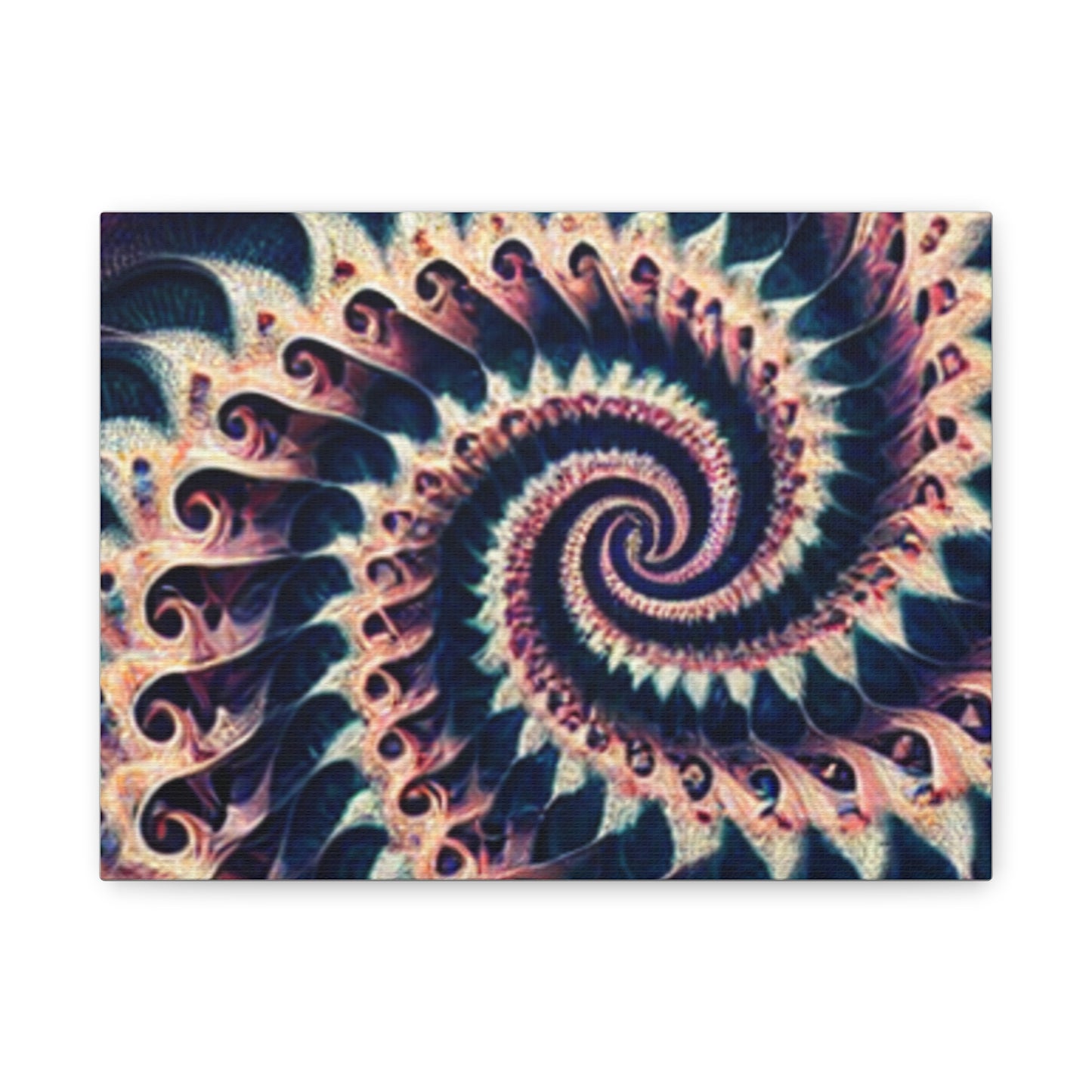 Abstract Spiral Art Canvas Print - Modern Home Decor for Art Lovers