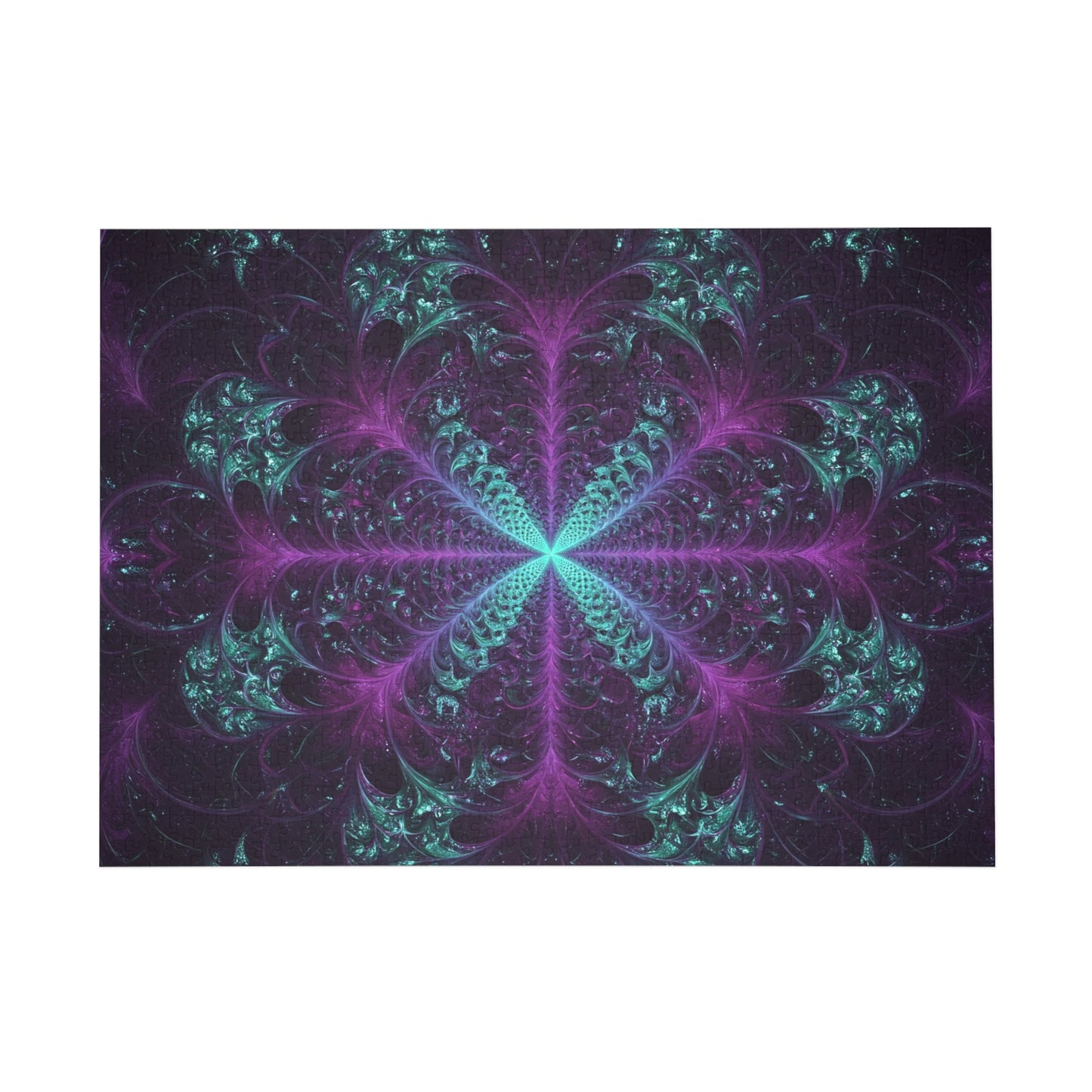 012 - Fractal Puzzle (96, 252, 500, 1000-Piece) - Fun Family Activity and Gift
