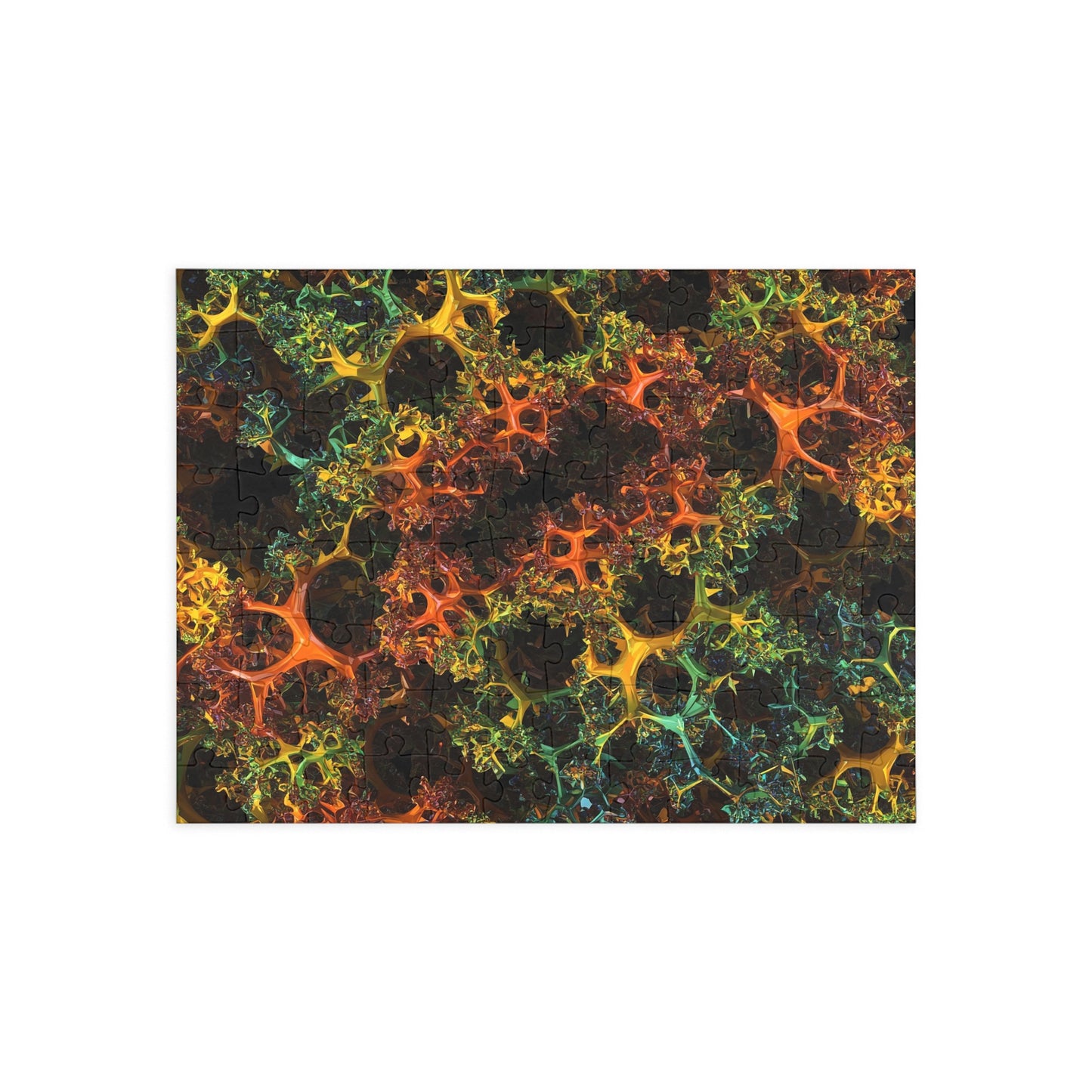 082- Fractal Puzzle (96, 252, 500, 1000-Piece) - Fun Family Activity and Gift