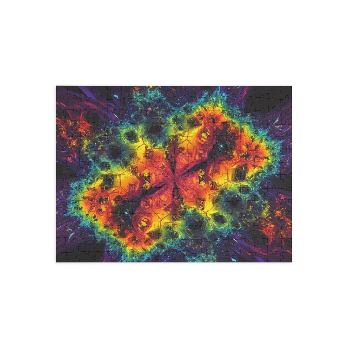 010 - Fractal Puzzle (96, 252, 500, 1000-Piece) - Fun Family Activity and Gift