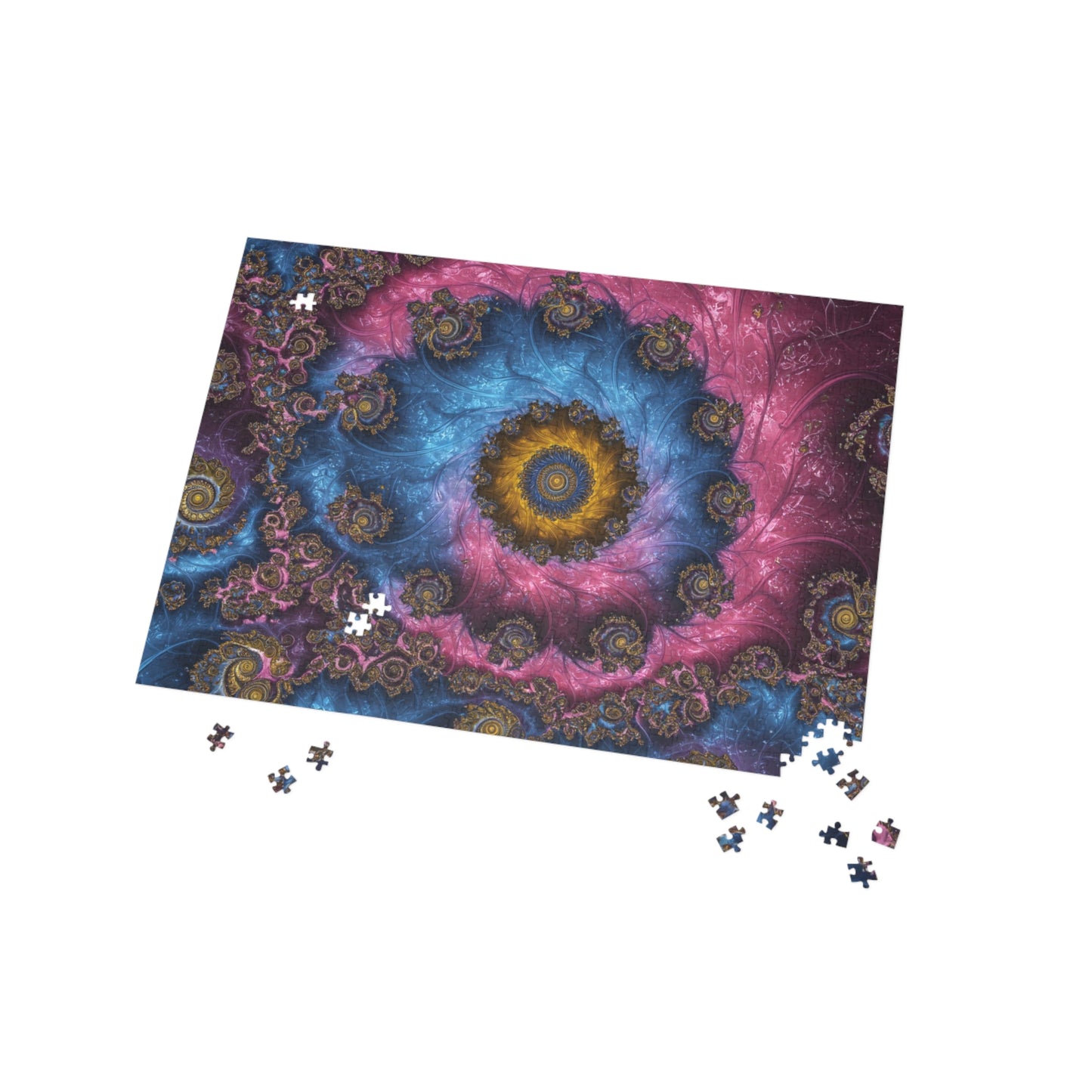 029 - Fractal Puzzle (96, 252, 500, 1000-Piece) - Fun Family Activity and Gift
