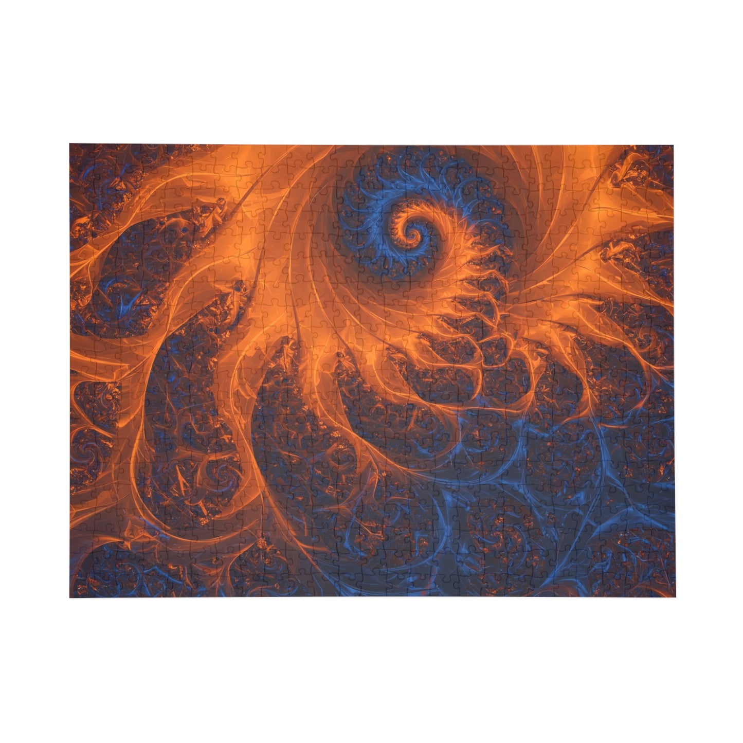 015 - Fractal Puzzle (96, 252, 500, 1000-Piece) - Fun Family Activity and Gift