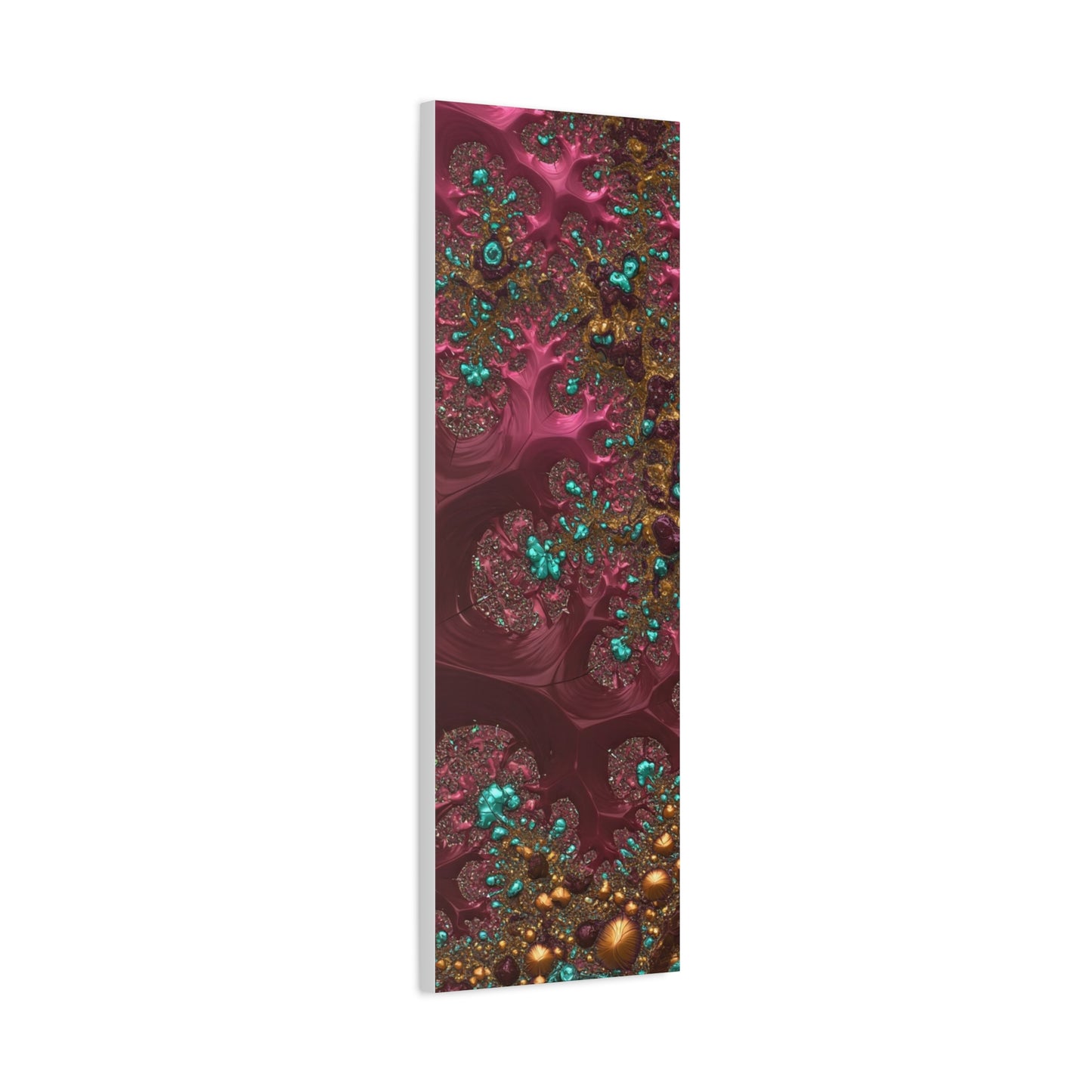 Abstract Art Canvas Print - Vibrant Fractal Design for Home Decor