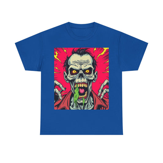UK - Zombie Apocalypse Unisex Heavy Cotton Tee - Graphic Tee for Horror Fans