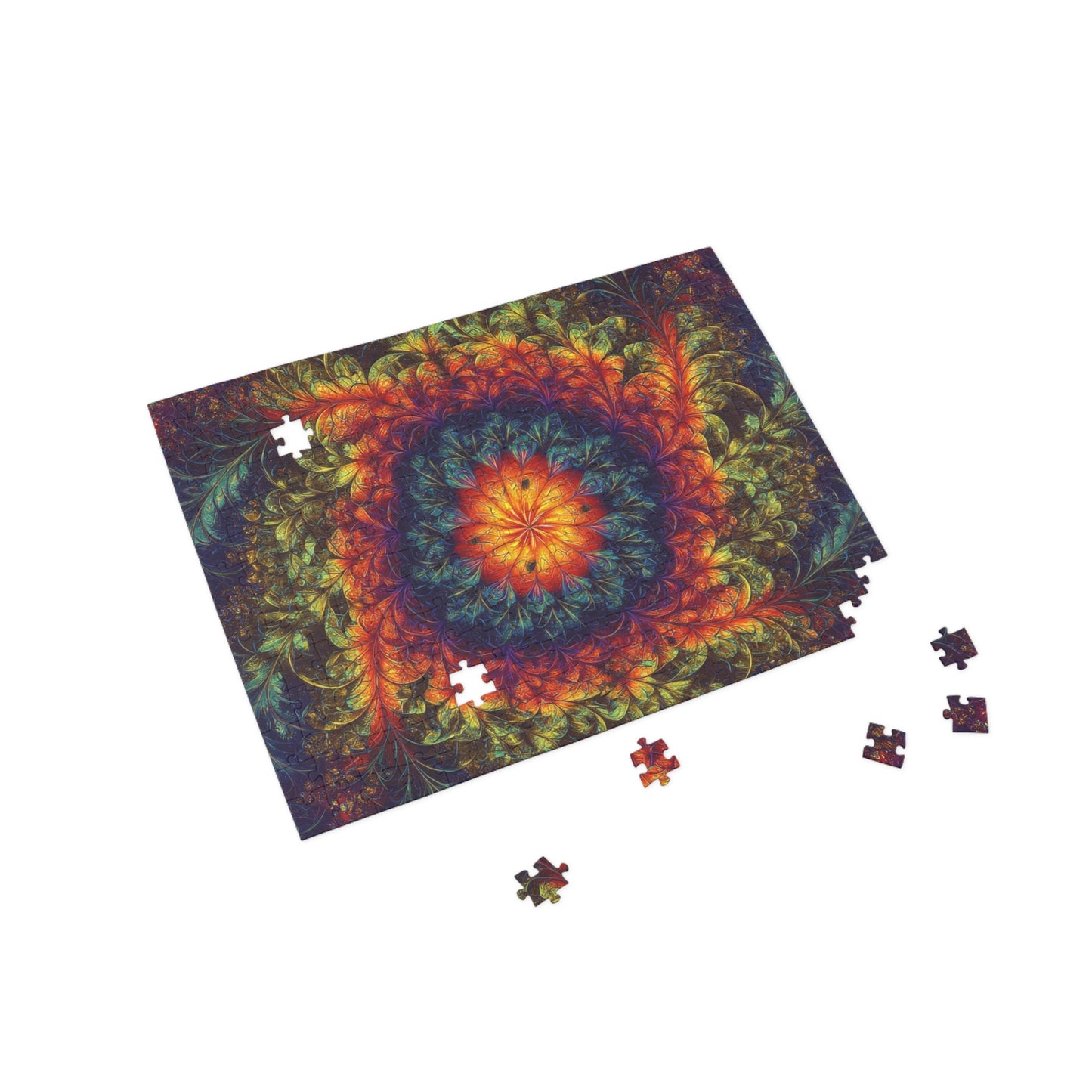 020 - Fractal Puzzle (96, 252, 500, 1000-Piece) - Fun Family Activity and Gift