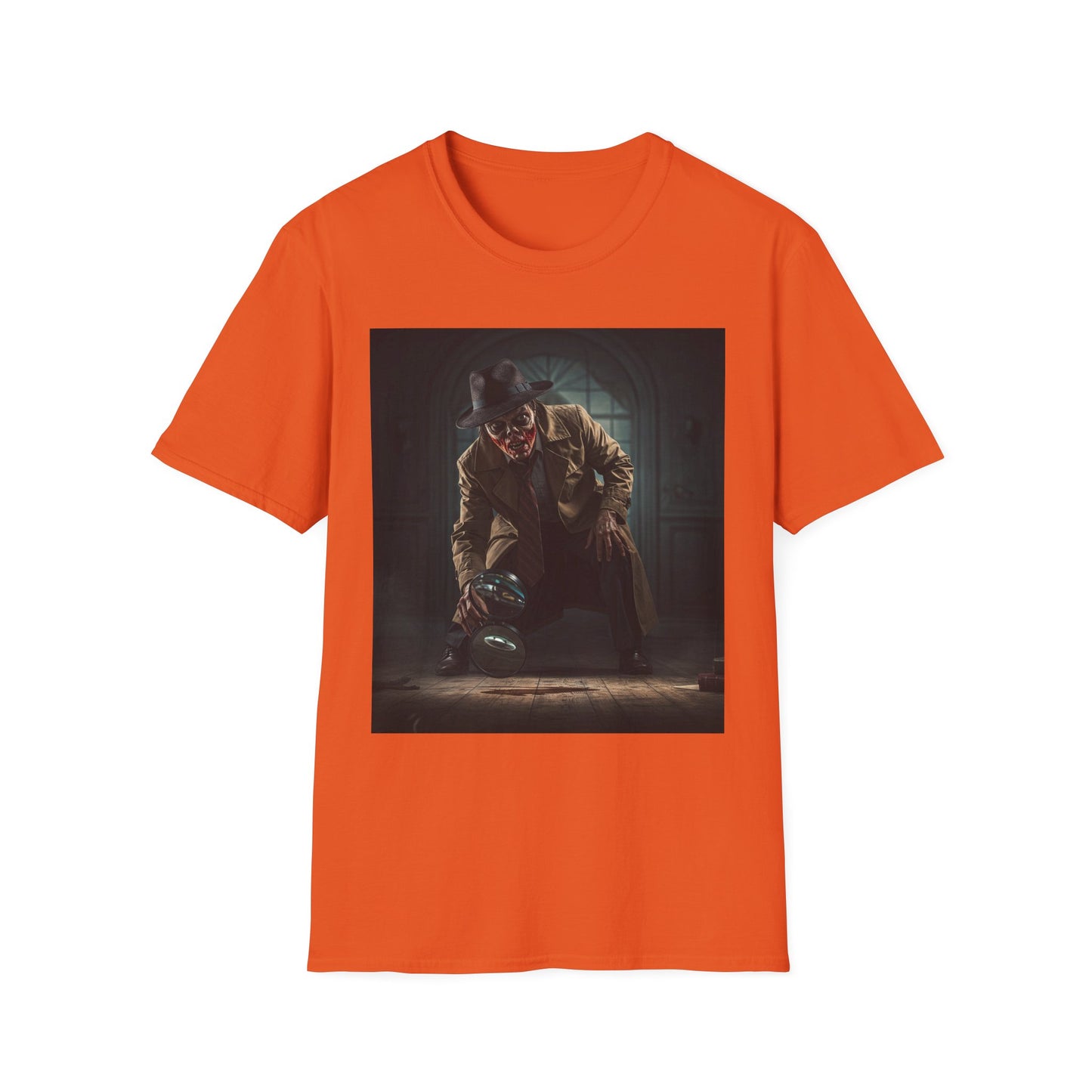 Unisex Horror-Themed Softstyle T-Shirt - Perfect for Halloween and Horror Fans