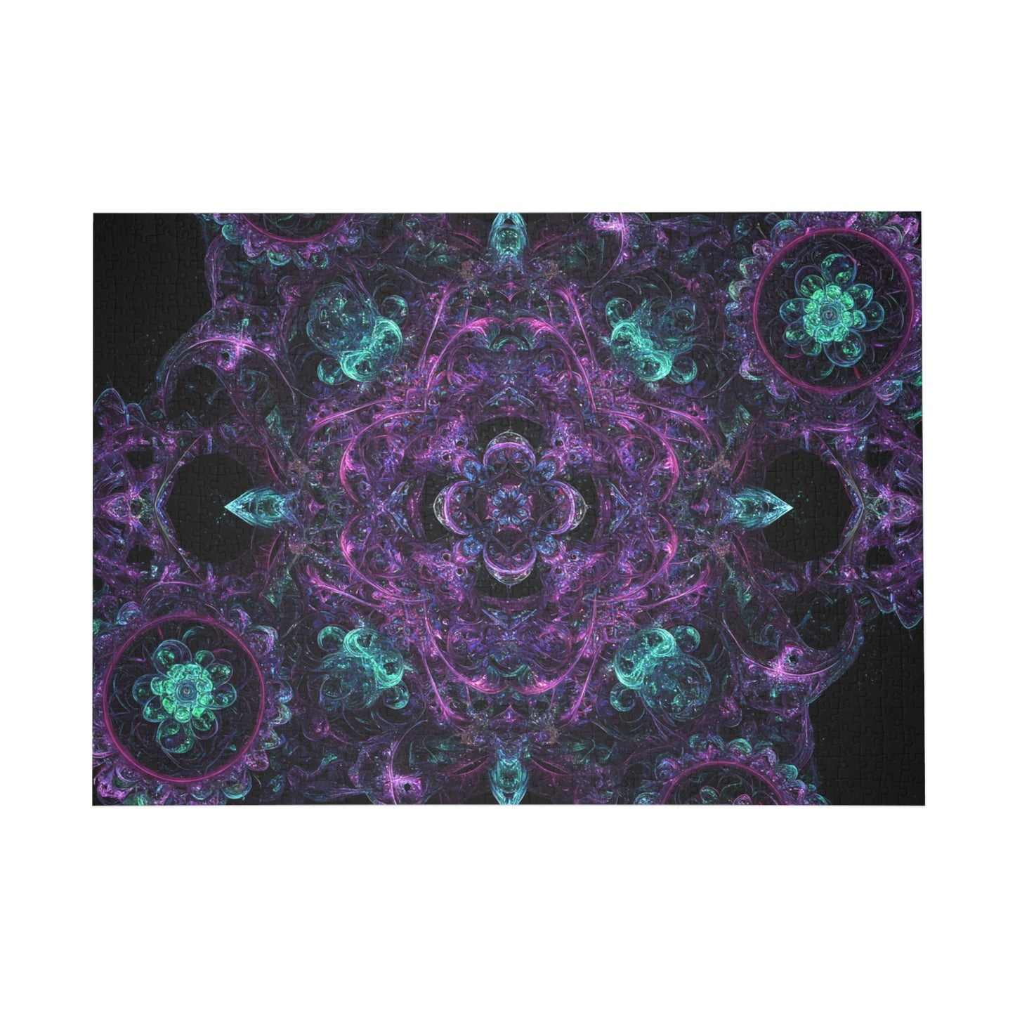 025 - Fractal Puzzle (96, 252, 500, 1000-Piece) - Fun Family Activity and Gift