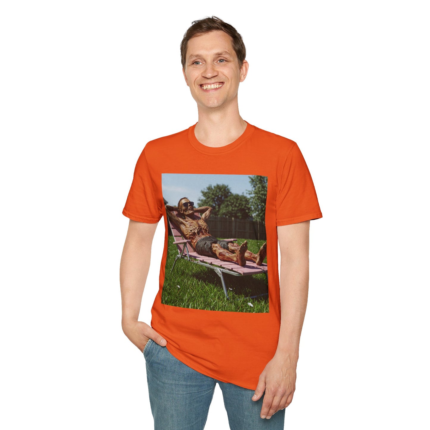 Chill Vibes Unisex Softstyle T-Shirt - Relaxed Summer Graphic Tee