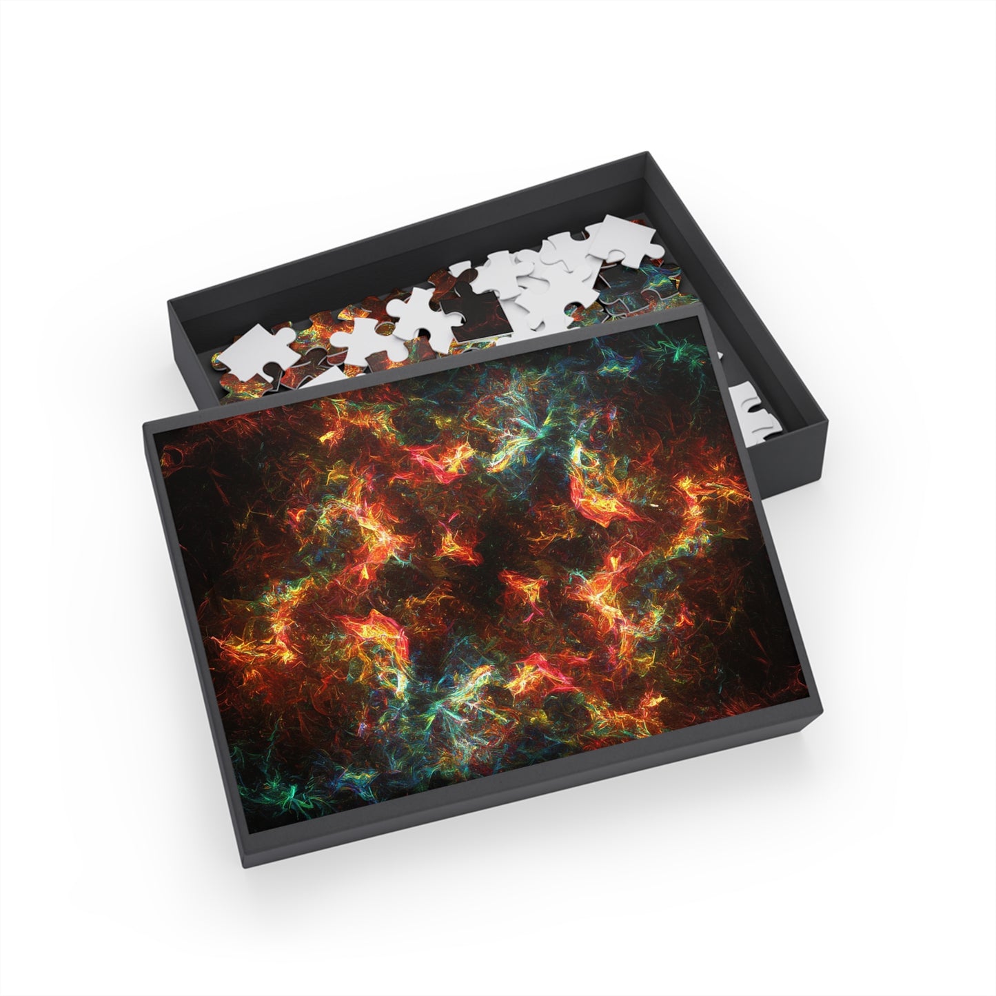 045- Fractal Puzzle (96, 252, 500, 1000-Piece) - Fun Family Activity and Gift