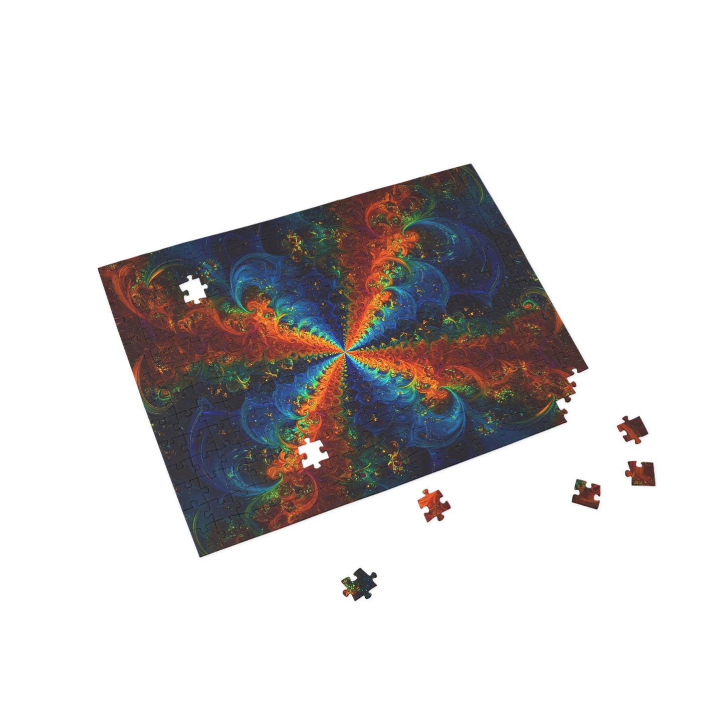 008 - Fractal Puzzle (96, 252, 500, 1000-Piece) - Fun Family Activity and Gift