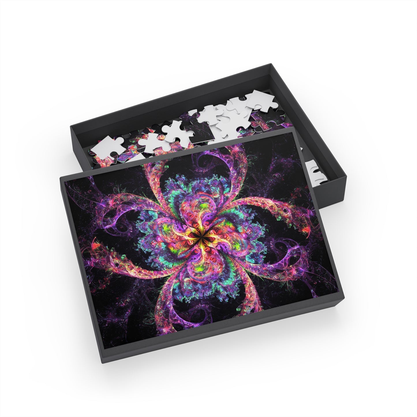 092- Fractal Puzzle (96, 252, 500, 1000-Piece) - Fun Family Activity and Gift