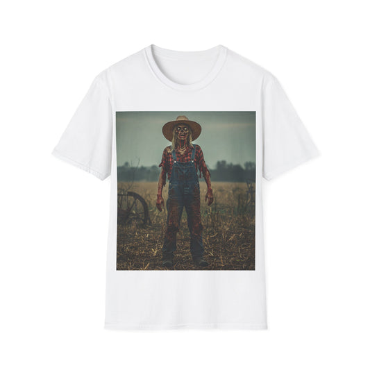 UK - Scary Farmhouse Horror Unisex Softstyle T-Shirt