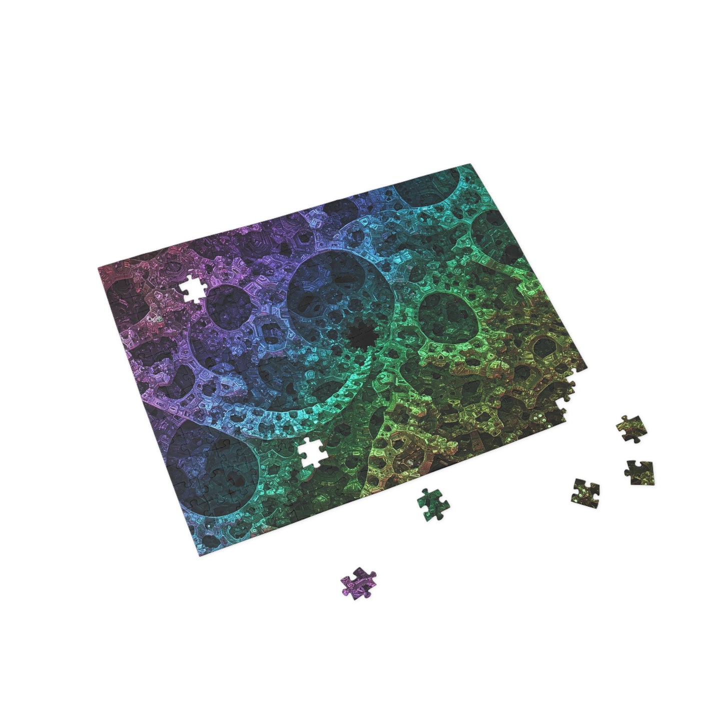 007 - Fractal Puzzle (96, 252, 500, 1000-Piece) - Fun Family Activity and Gift