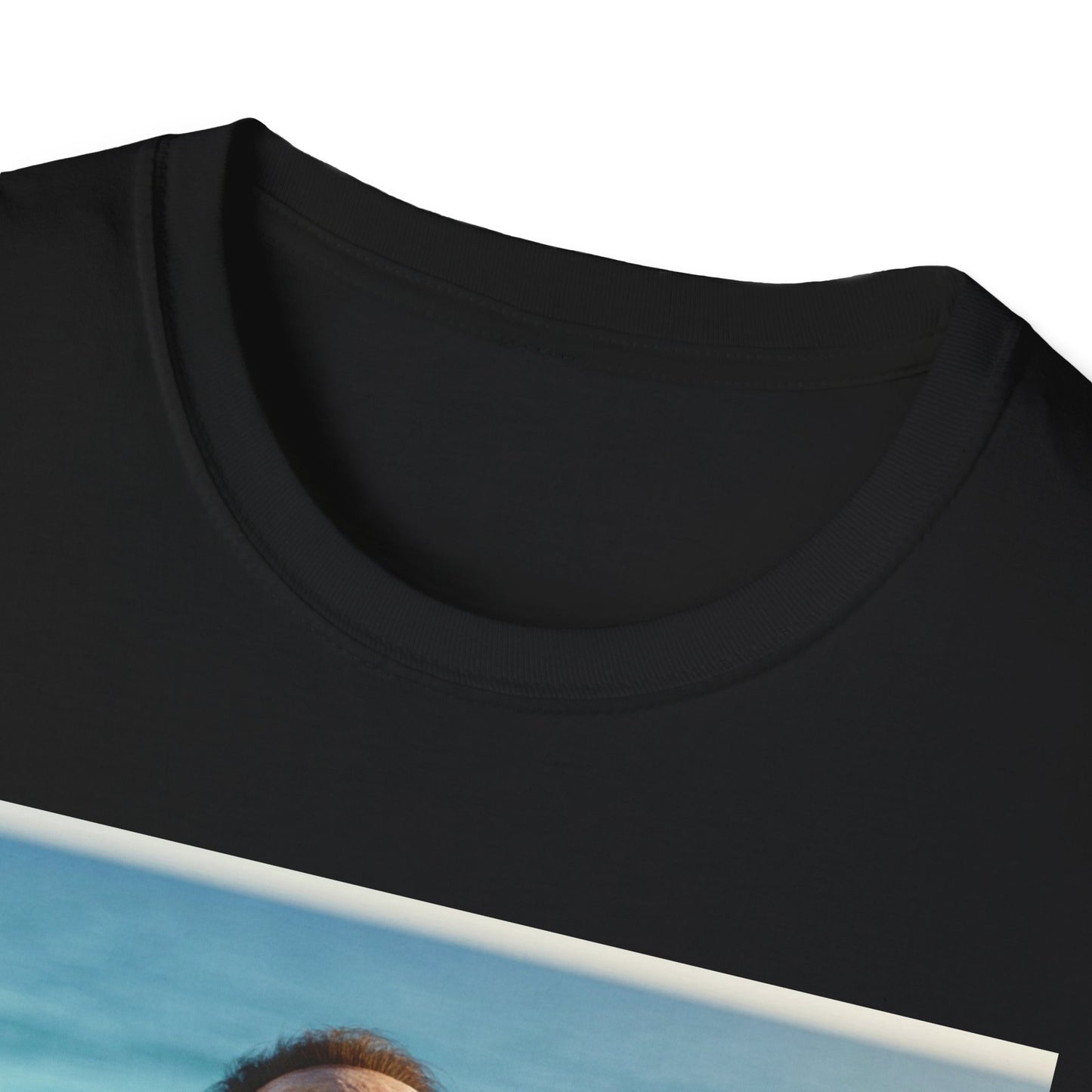 Chill Vibes Unisex Softstyle T-Shirt - Beach Relaxation Design