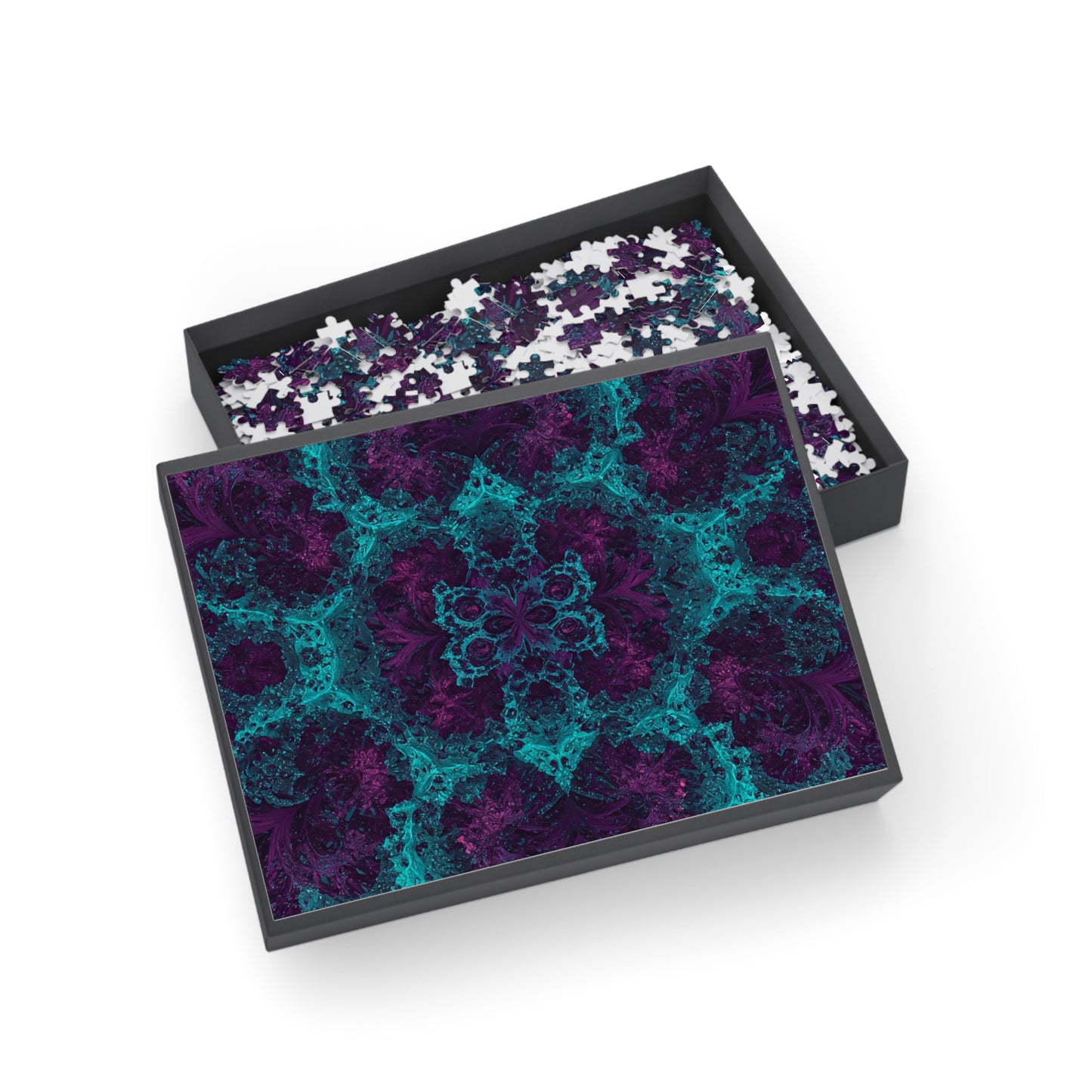 081- Fractal Puzzle (96, 252, 500, 1000-Piece) - Fun Family Activity and Gift