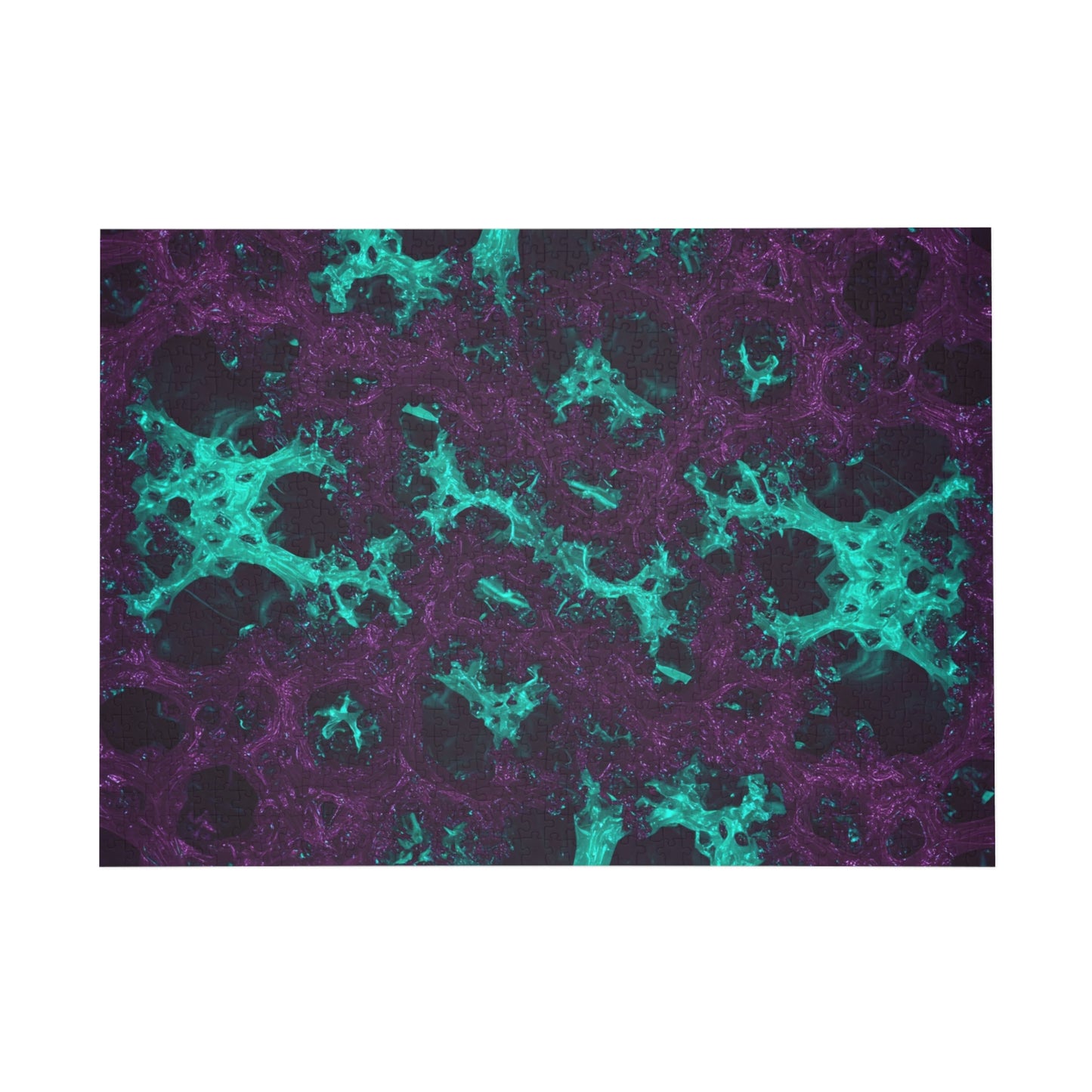047- Fractal Puzzle (96, 252, 500, 1000-Piece) - Fun Family Activity and Gift
