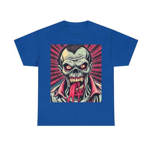 UK - Vintage Horror Graphic Unisex Heavy Cotton Tee