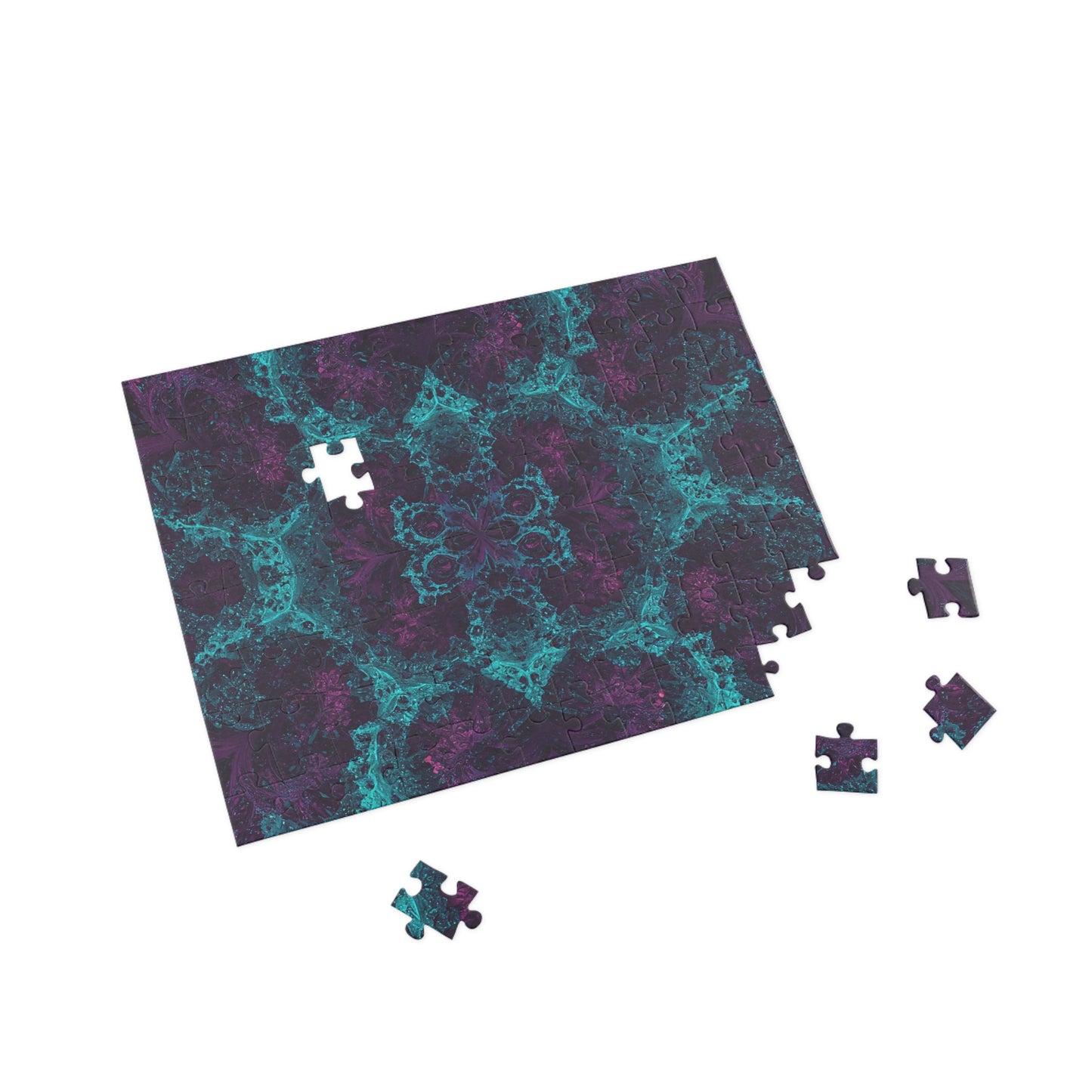 081- Fractal Puzzle (96, 252, 500, 1000-Piece) - Fun Family Activity and Gift