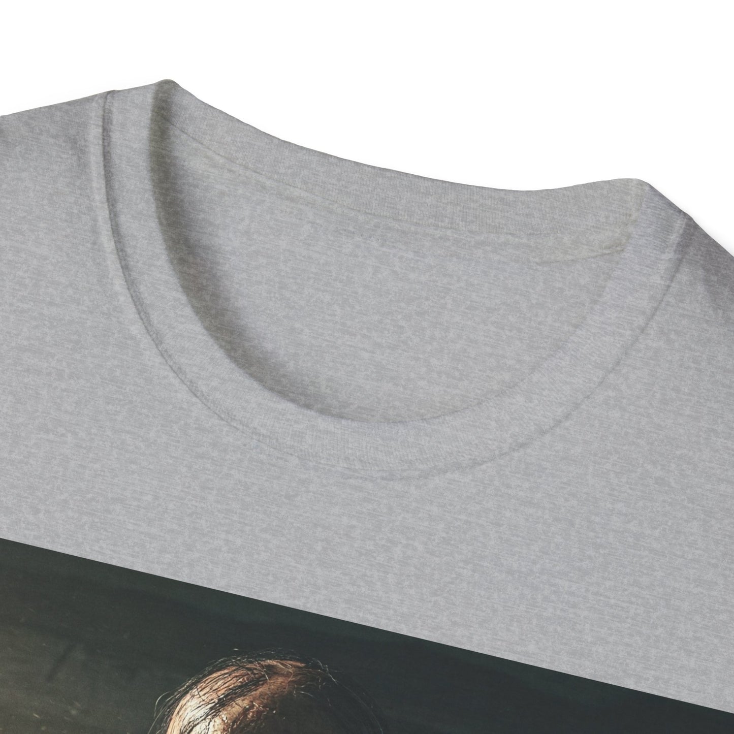 UK - Zombie Chess Apocalyptic Portrait Tee, bold, decaying zombie graphic