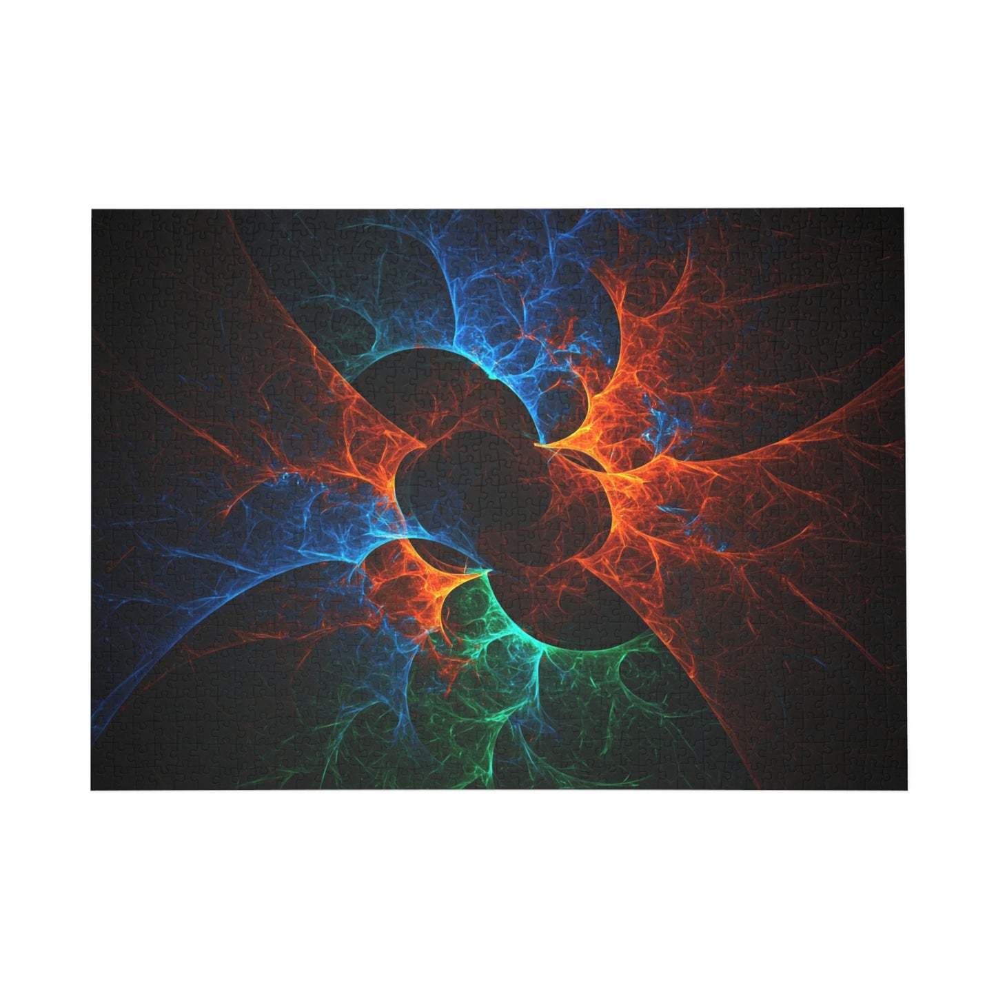 006 - Fractal Puzzle (96, 252, 500, 1000-Piece) - Fun Family Activity and Gift