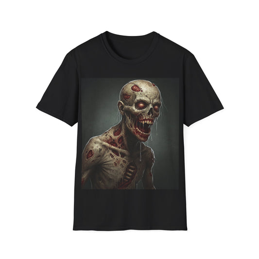 UK - Zombie Graphic Unisex Softstyle T-Shirt for Horror Fans