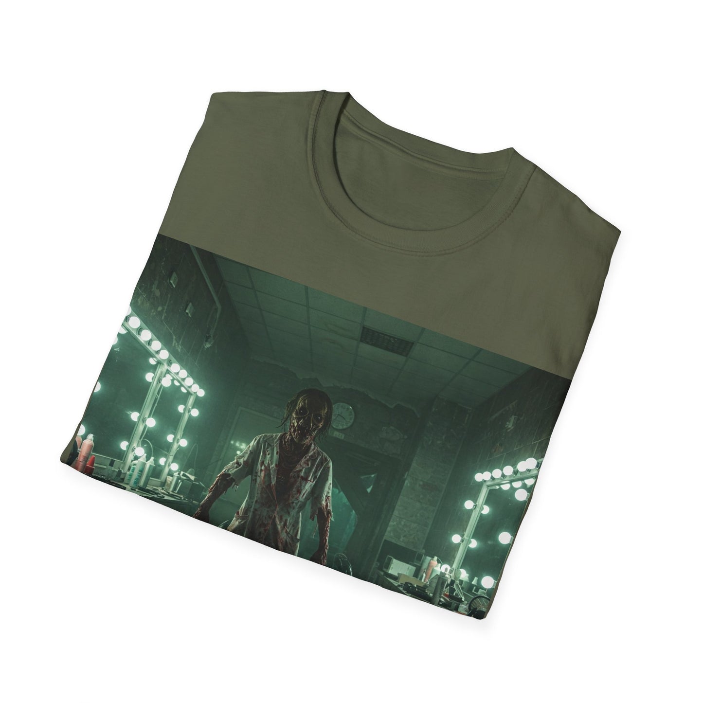 UK - Creepy Horror Unisex Softstyle T-Shirt - Perfect for Halloween