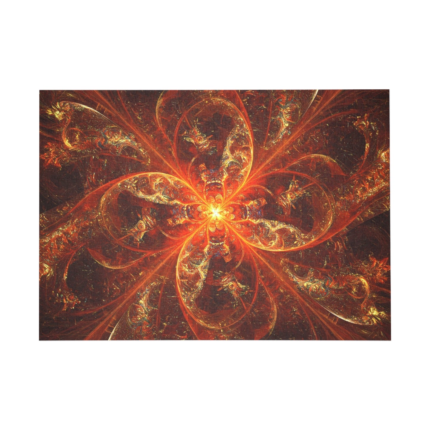 011 - Fractal Puzzle (96, 252, 500, 1000-Piece) - Fun Family Activity and Gift