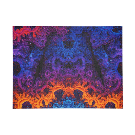 097- Fractal Puzzle (96, 252, 500, 1000-Piece) - Fun Family Activity and Gift