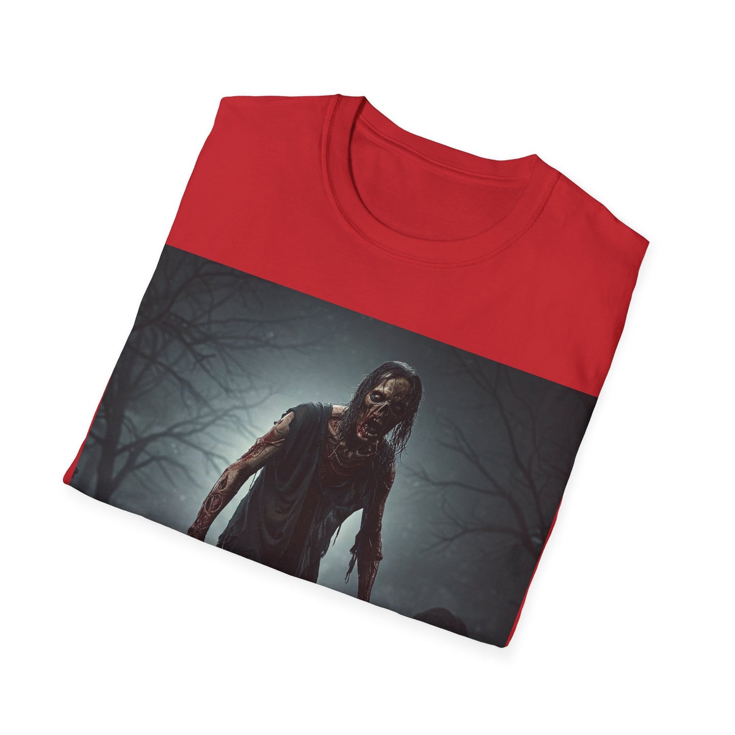 UK - Unisex Softstyle Horror Tee - Perfect for Halloween and Horror Fans