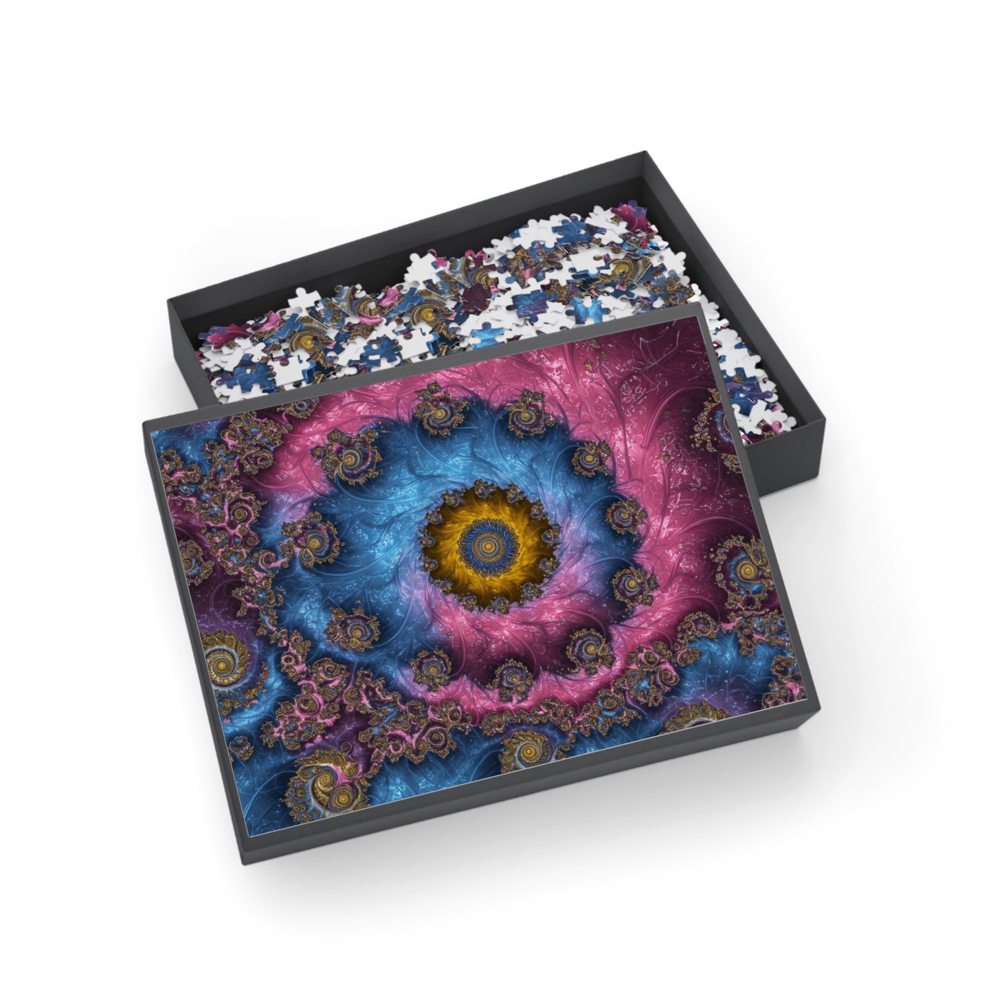 029 - Fractal Puzzle (96, 252, 500, 1000-Piece) - Fun Family Activity and Gift
