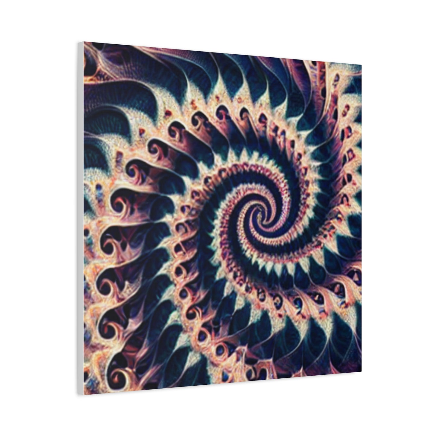 Abstract Spiral Art Canvas Print - Modern Home Decor for Art Lovers