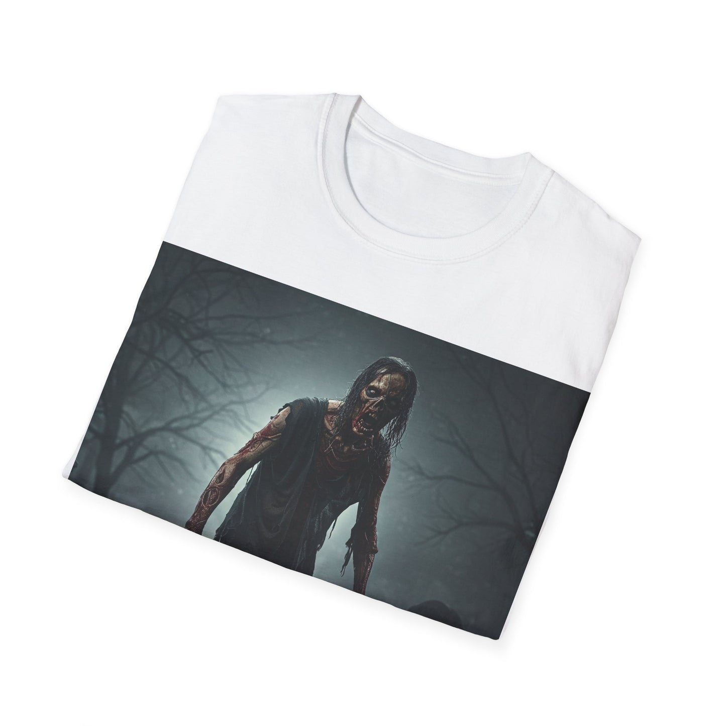 UK - Unisex Softstyle Horror Tee - Perfect for Halloween and Horror Fans