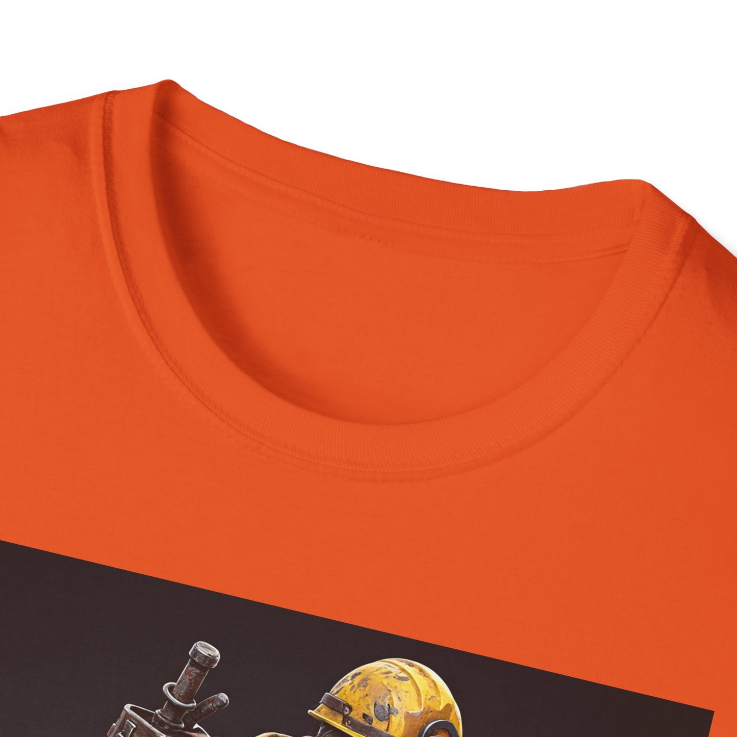 Vintage Mining Themed Unisex Softstyle T-Shirt - Perfect for Adventure Lovers