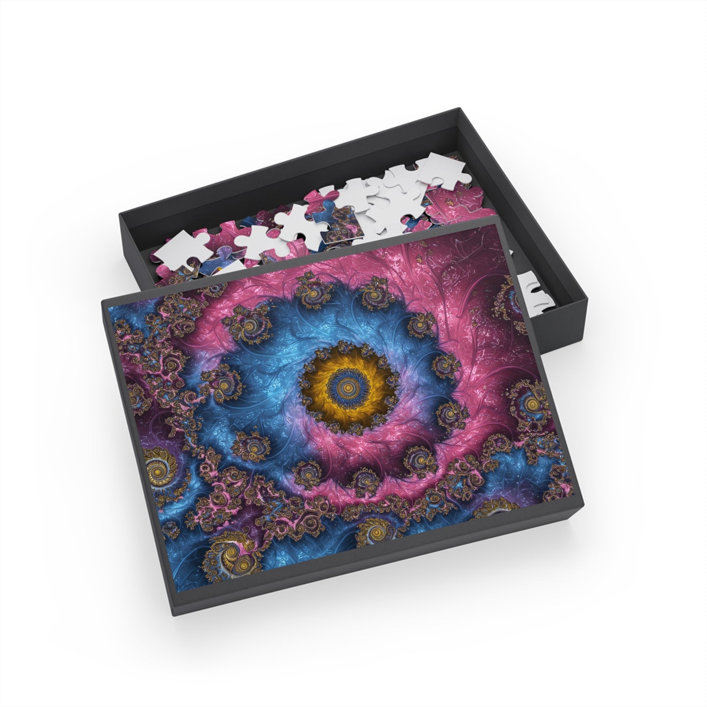 029 - Fractal Puzzle (96, 252, 500, 1000-Piece) - Fun Family Activity and Gift