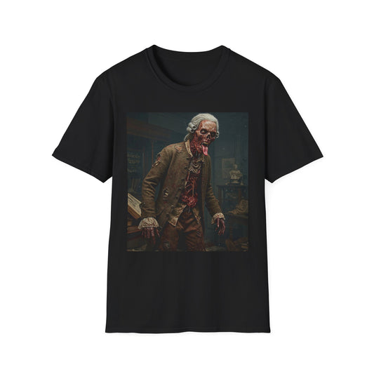 Creepy Vintage Zombie Unisex T-Shirt - Perfect for Halloween and Horror Fans